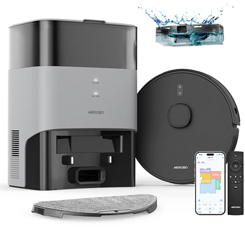 AIRROBO T20+ Robot Vacuum and Mop (2600Pa Suction) 60-Day Self
